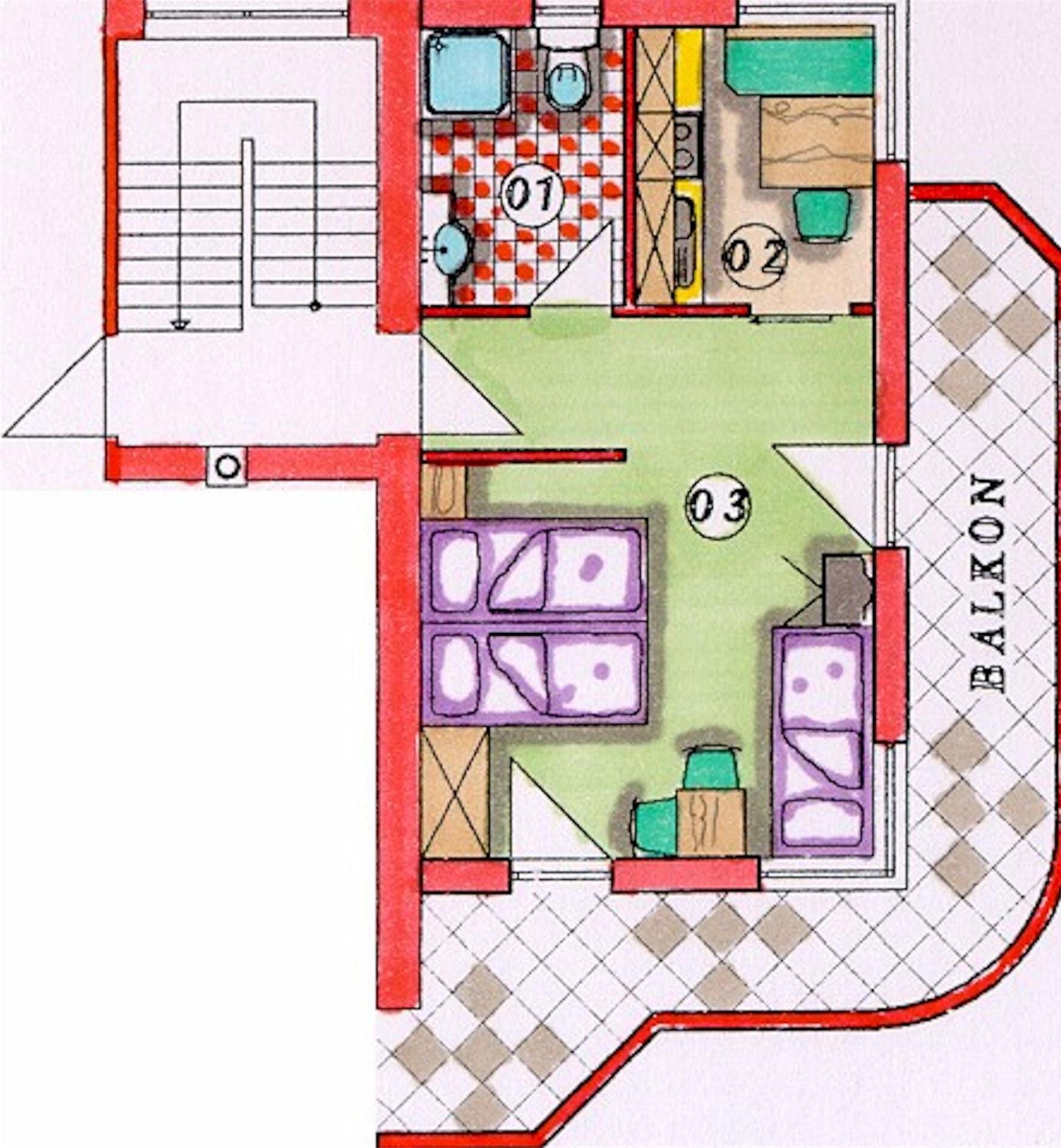 Apart Bergblick Ischgl Habitación foto